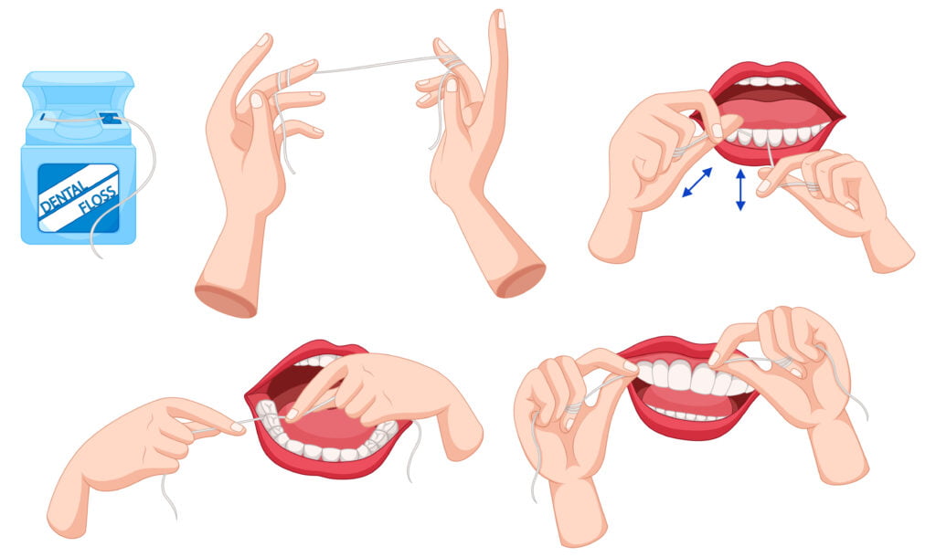 How to floss